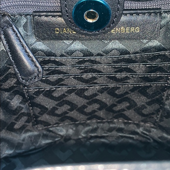 DVF LV PWR Mini Drawstring Black Bag - Picture 9 of 11